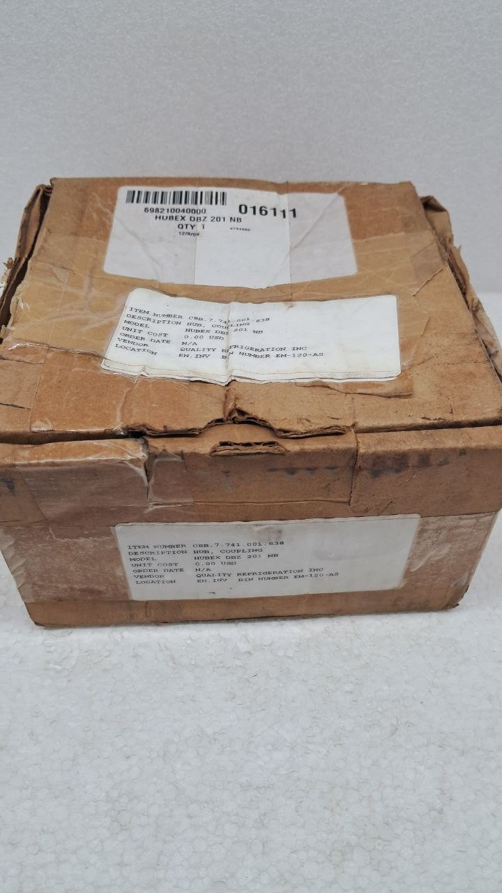 Rexnord Thomas 016111 Hubex DBZ 201 NB