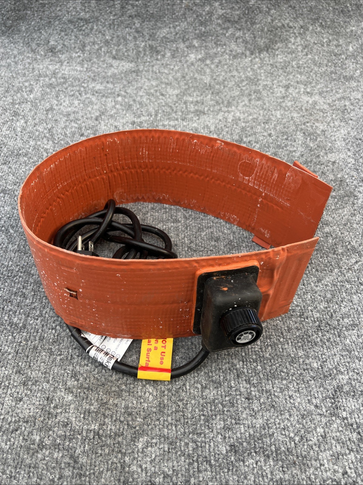 BriskHeat DHCH10 Drum Barrel Band Heater 45L/5gal 110V 550 Watt 10-200C #X4828