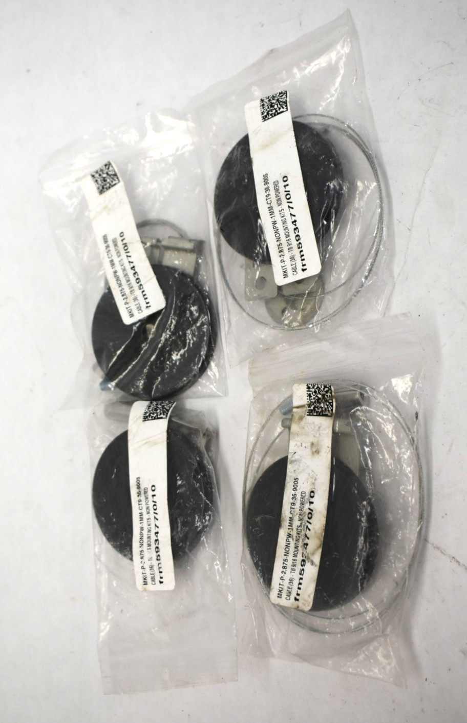 Lot of 4 Cable TB 9/16″ Mounting Kits Non Powered frm593477/0/10 MKIT-P-2.875