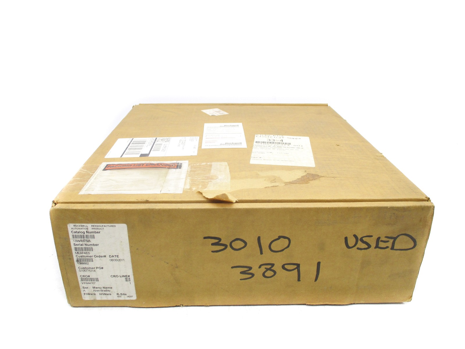 INDUSTRIAL SPARE PART 1394-AM75 SER. A 310/390VAC 35A REMAN