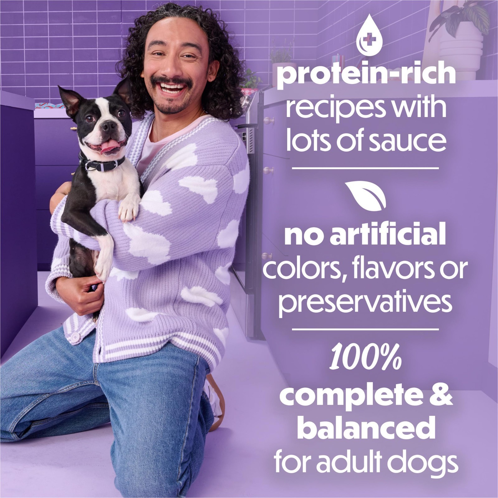 Purina Beneful Medleys Wet Dog Food Soft Beef, Chicken & Lamb, 3 oz Cans,60 pack