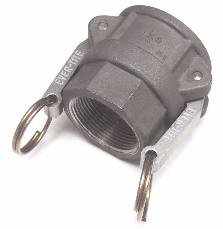 NEW EVER-TITE 1-1/2-D CAM AND GROOVE COUPLER 1-1/2″
