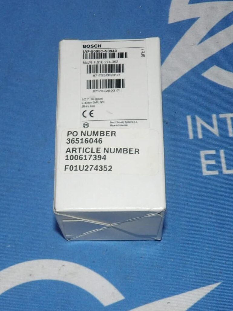 NIB Bosch Megapix LVF-5005C-S0940 1/2.5″ 9-40mm 5MP Security Lens + 1 Year Wa…