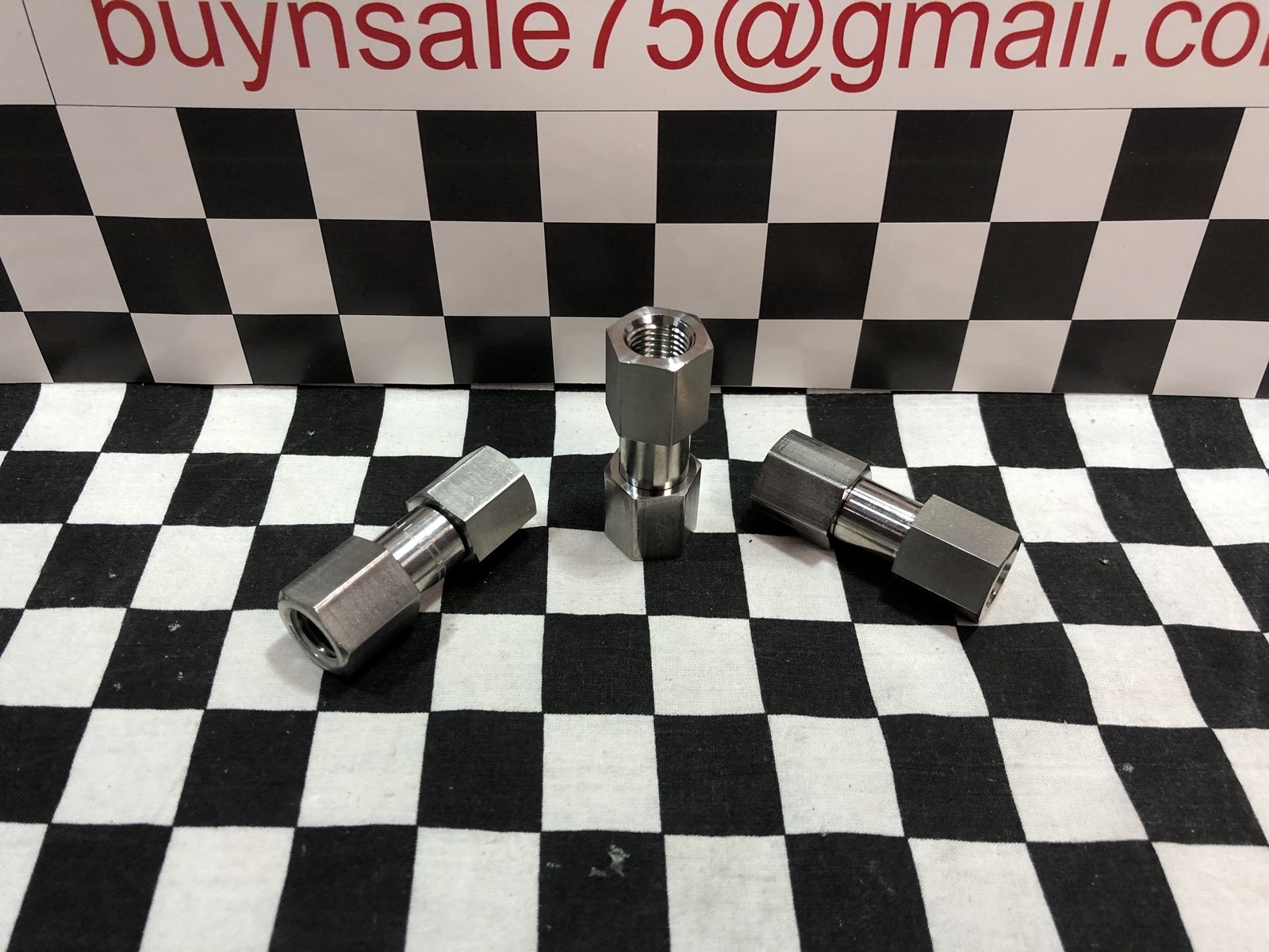 Lot Of 3 SWAGELOK SS-4C4-10, Poppet Check Valve 1/4″ FNPT, SHIPSAMEDAY#1373D8