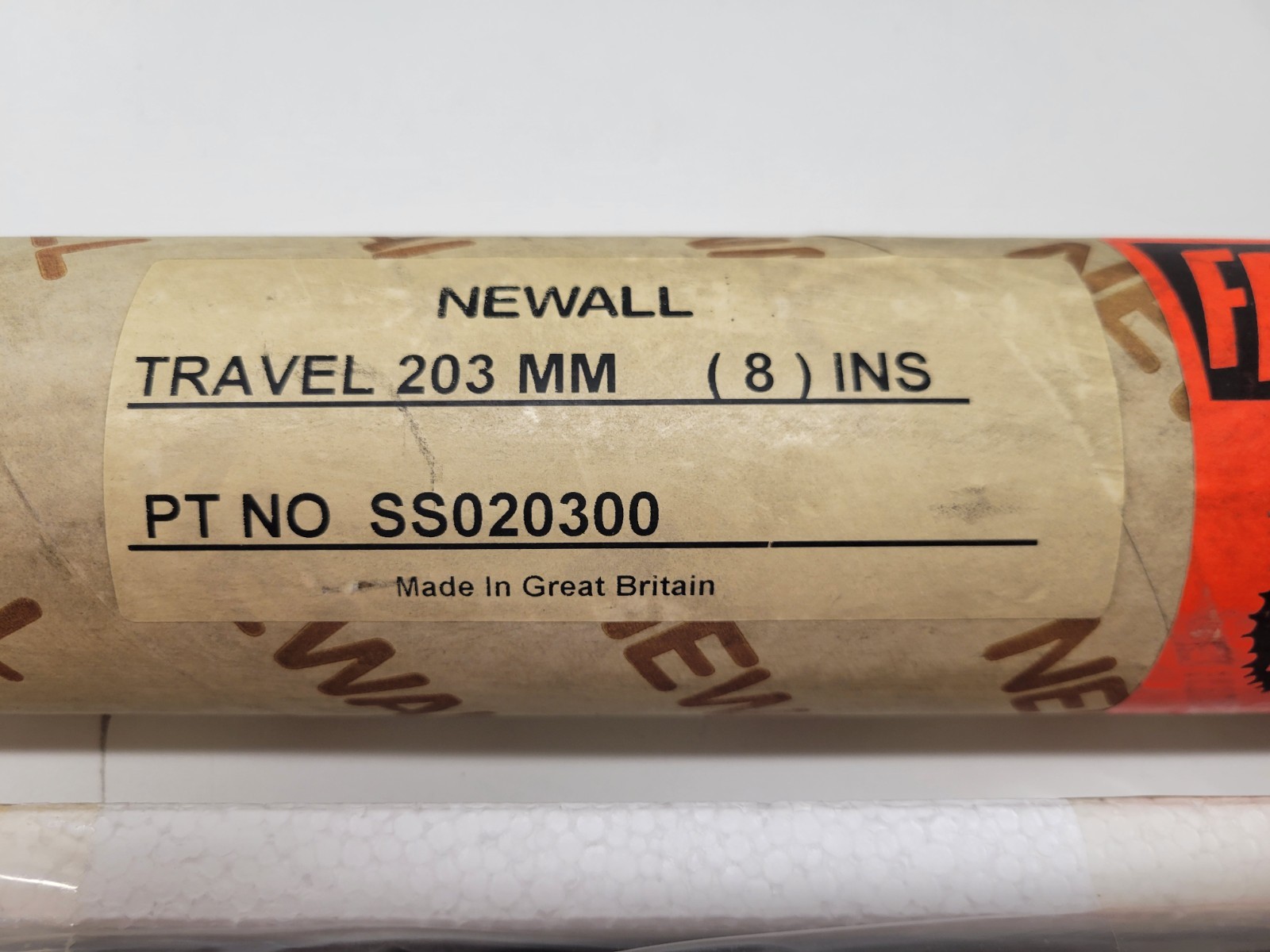 NEW OLD STOCK! NEWALL TRAVEL 203MM (8)INS SCALE ROD SS020300