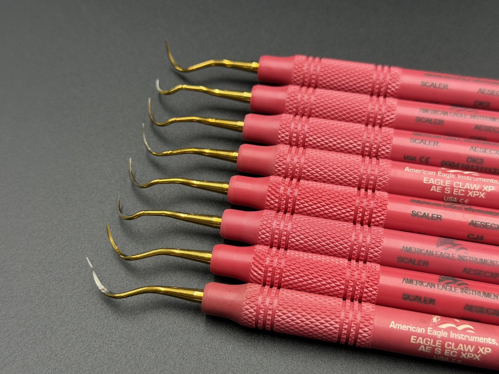 Lot of 8 American Eagle Dental Scalers