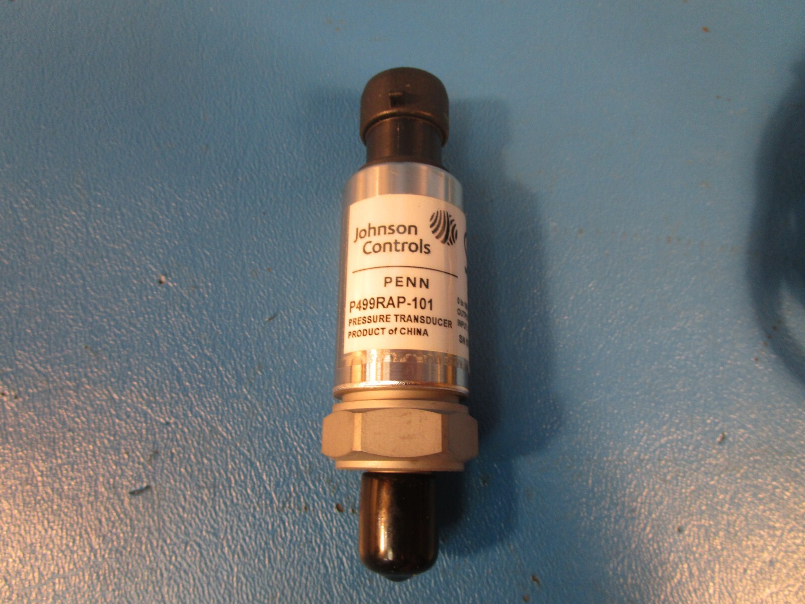 JOHNSON CONTROLS P499RAP-101K, Electronic Pressure Transducer, 1/8 in. 27 NPT