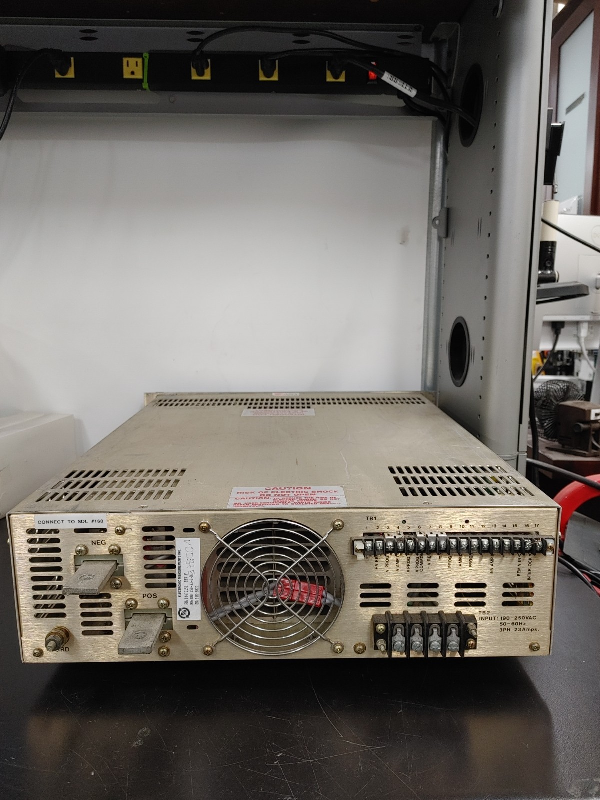 ELECTRONIC MEASUREMENTS EMS 150-33-2-D 00473151 EMS Power Supply EMS 150-33