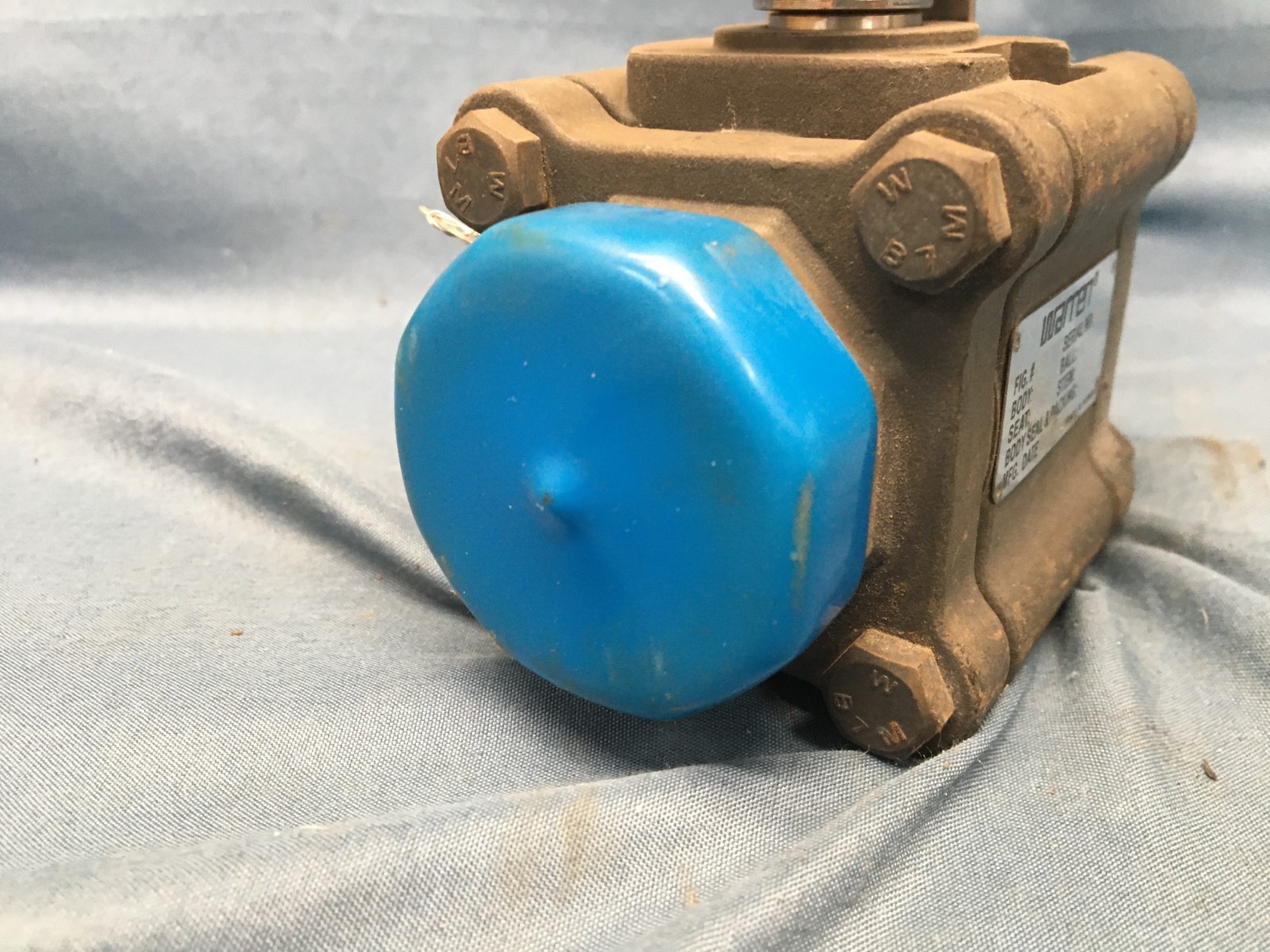 Warren 356FRG 1″ Ball Valve 2000WCB WOG 316 Stainless Steel