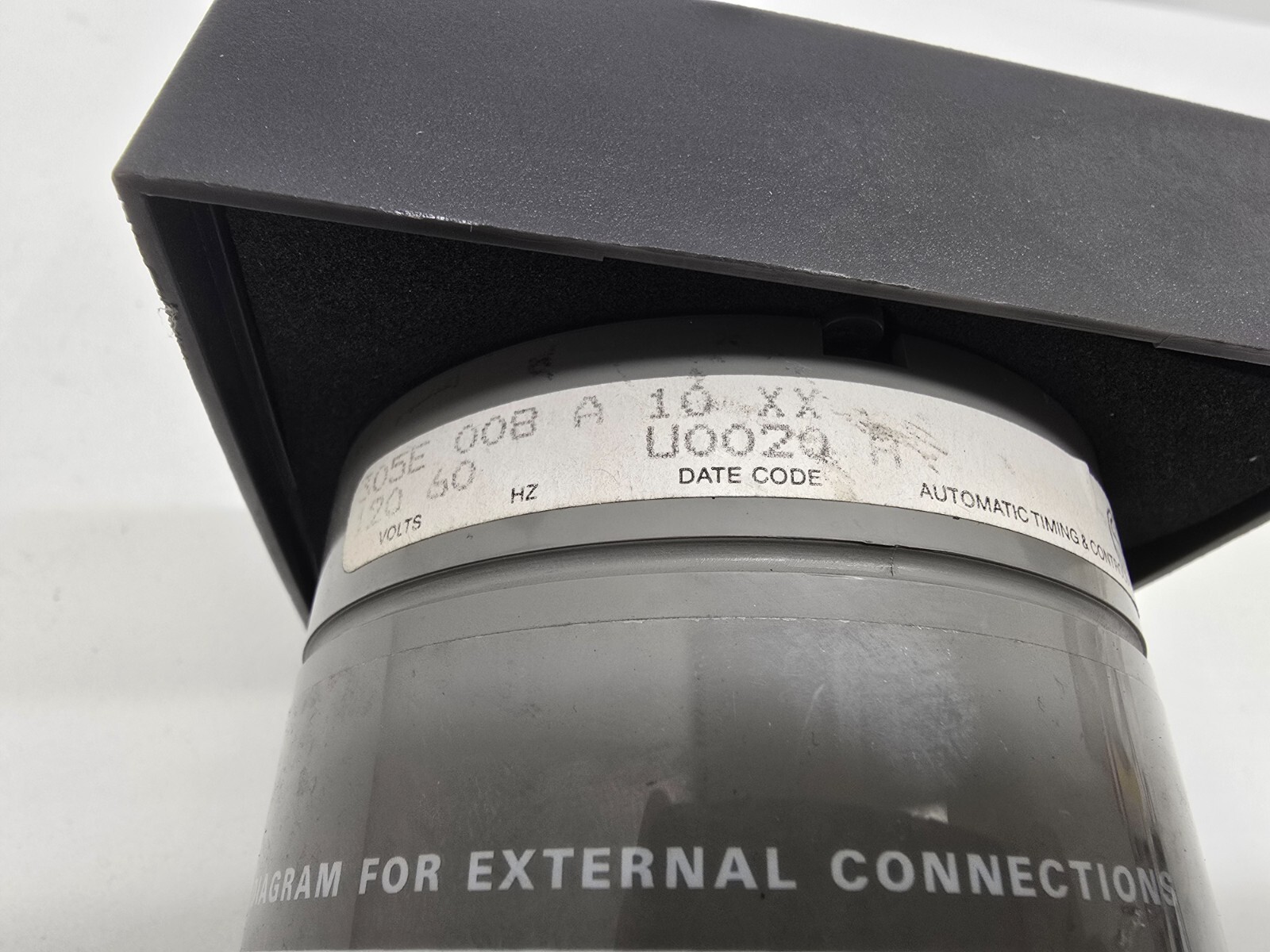 GOOD USED! ATC 120VAC 120SEC ELECTROMECHANICAL TIMER 305E-008-A-10-XX