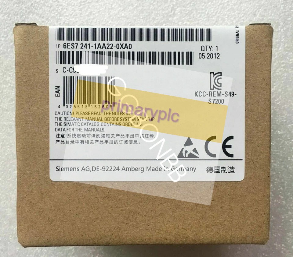 Siemens 6ES7 241-1AA22-0XA0 6ES7241-1AA22-0XA0 New In Box FedEx or DHL or UPS