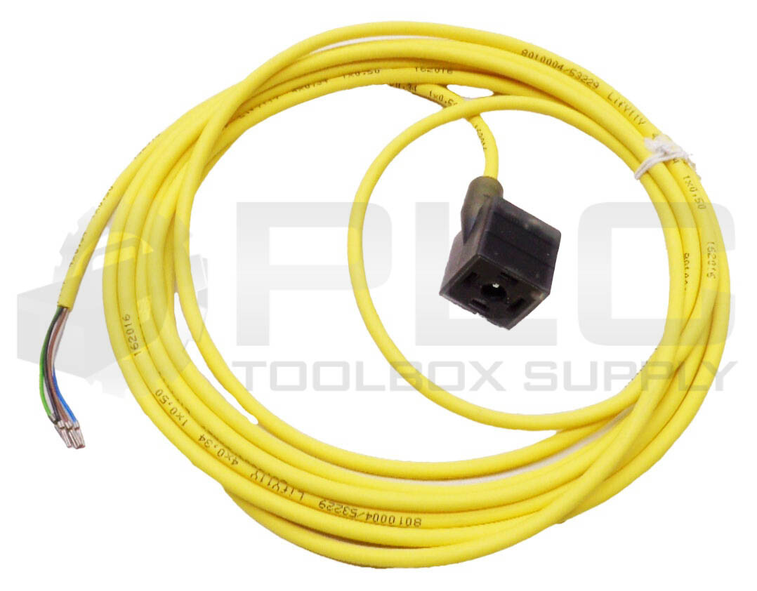 LOT OF 3 NEW HAWE HYDRAULIC L5K-DG LINE CONNECTOR W/ LED, 5m CABLE, DG35-L5K24