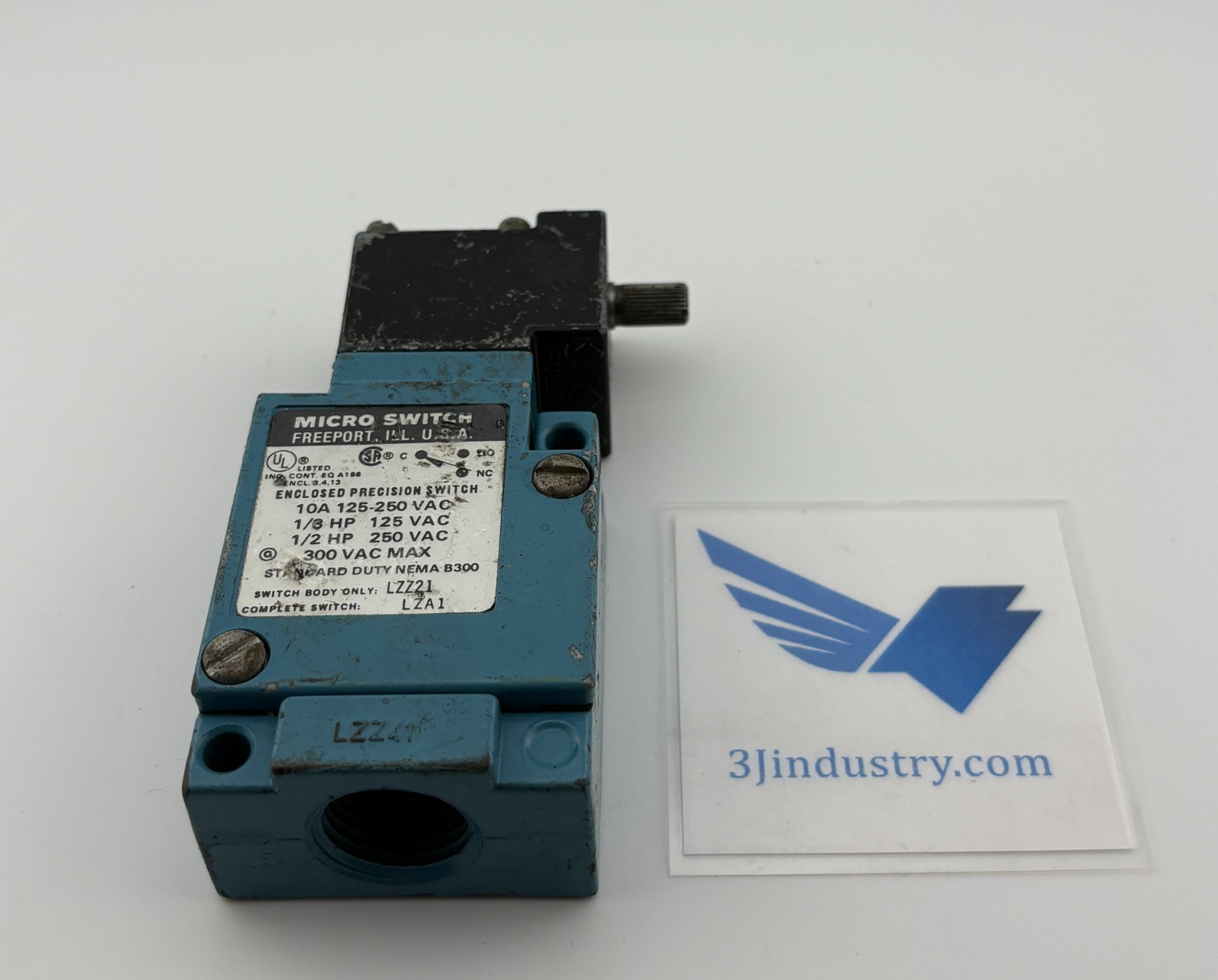 LZA1 Limit Switch Sensors & Switches, LZ ENCLOSED, SPDT, SIDE ROTARY, 1 POLE