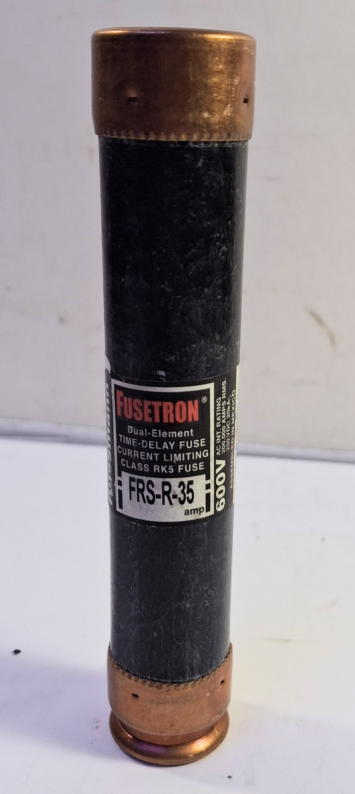 1 NEW FUSETRON FRS-R-35 TIME DELAY FUSE NNB ***MAKE OFFER***