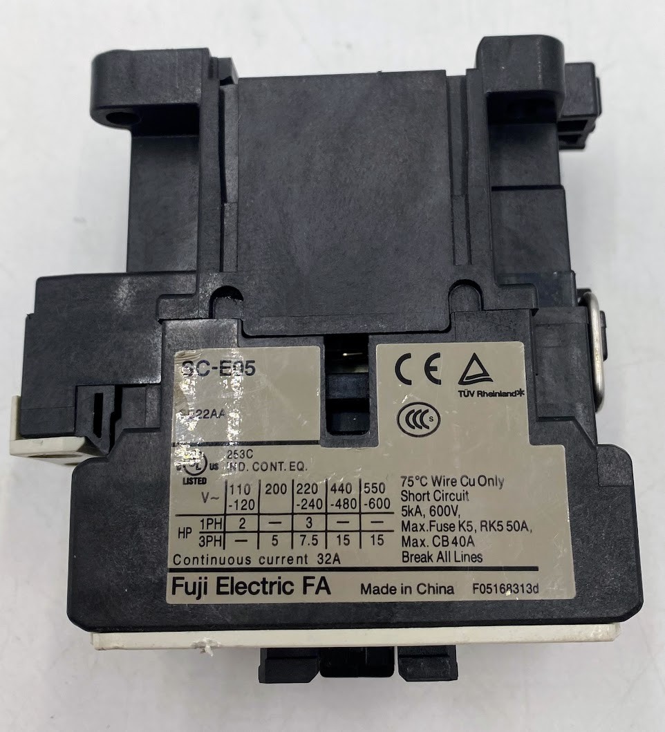 Fuji Electric SC-E05 IEC Contactor