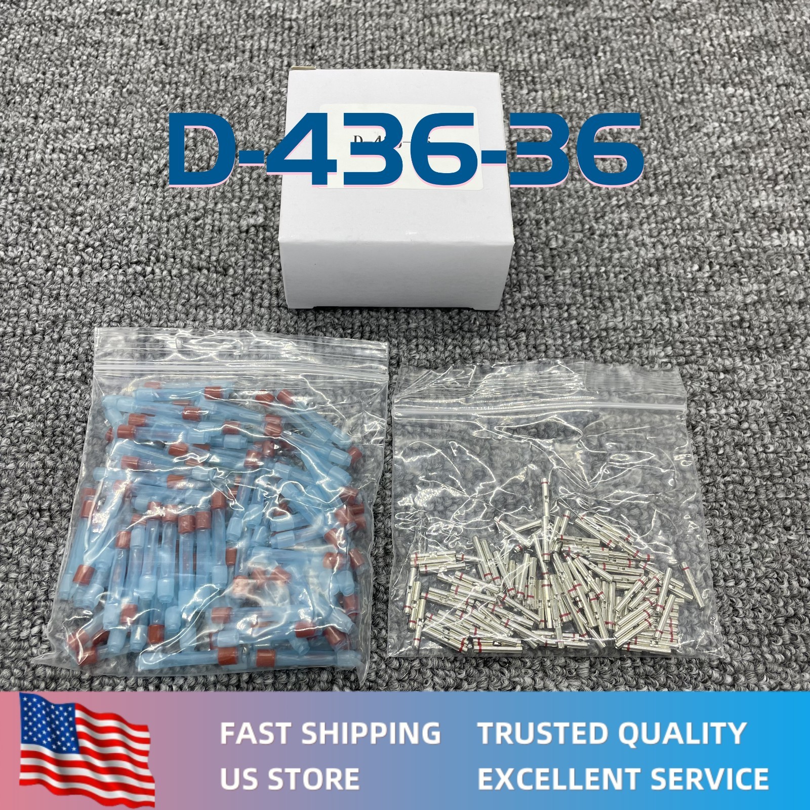 100pcs/pack Plastic-case Terminal D-436-36 Fits For D43636 650074-000 650074000