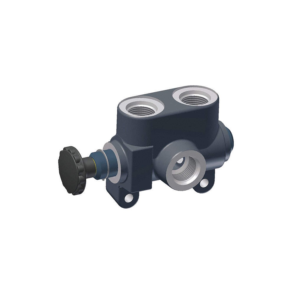 PARKER GRESEN S-8 Selector Valve,3 Way,2 Position,8 SAE 38D931