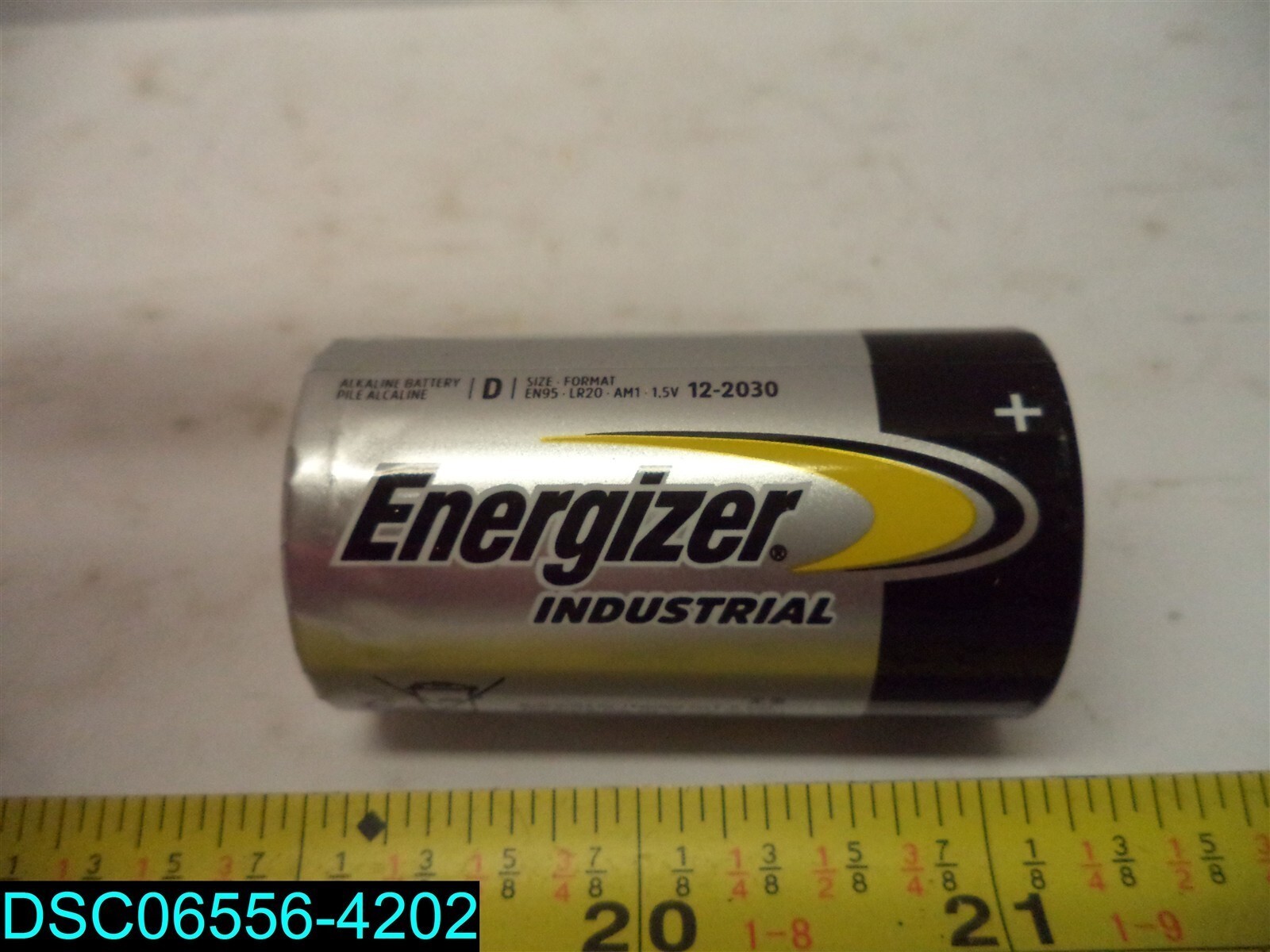 12 Pack Energizer EN95 Energizer Industrial D Alkaline Battery 10039800019223