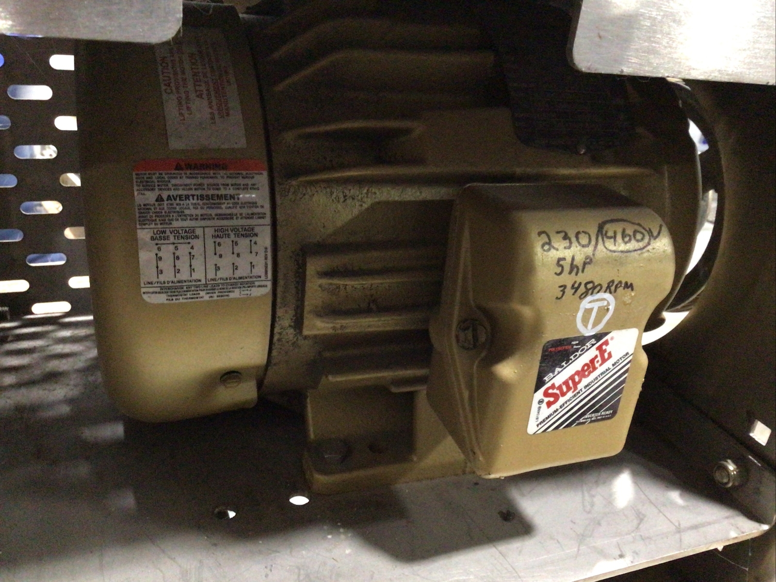 Alliance Corp Stainless Steel Exhaust Fan 13” In 9×13.5” Exhaust #5291TAWAT22