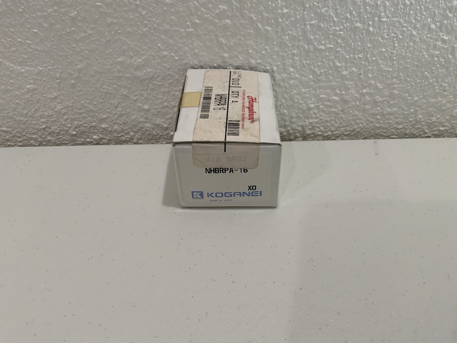 NEW Koganei Humphrey Air Hand NHBRPA – 16 Pneumatic Cylinders Automation Systems