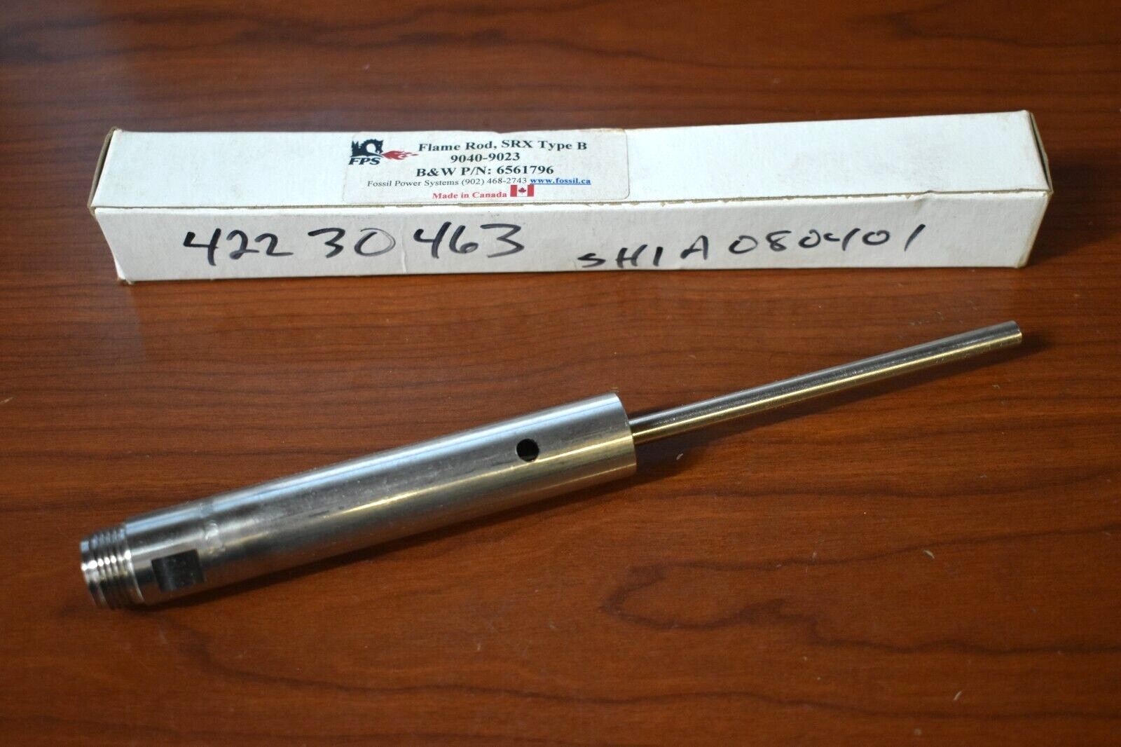 FPS Fossil Power Systems 9040-9023 SRX Type B Flame Rod 6561796