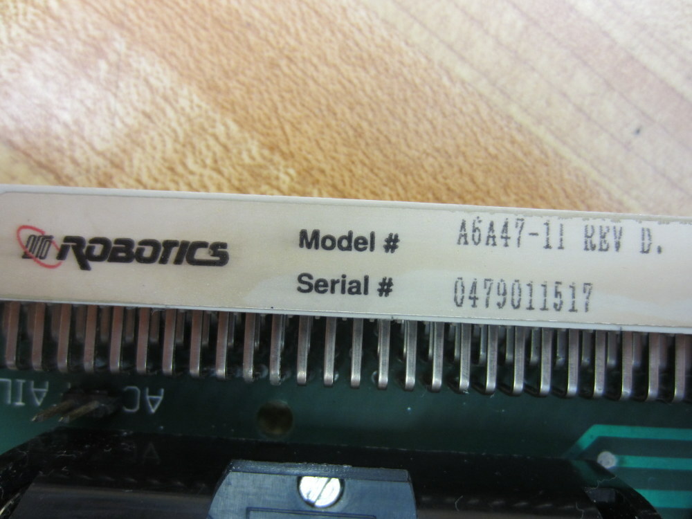 Isi Robotics A6A47-1I Voltage Monitor Board A6A471I Repair # 5816