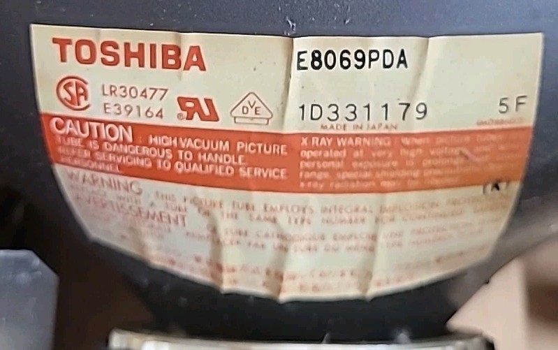 TOTOKU DISPLAY MONITOR A61L-0001-0093 MDT947B-2A MFD APRIL-1995 – Used-30 DayWty