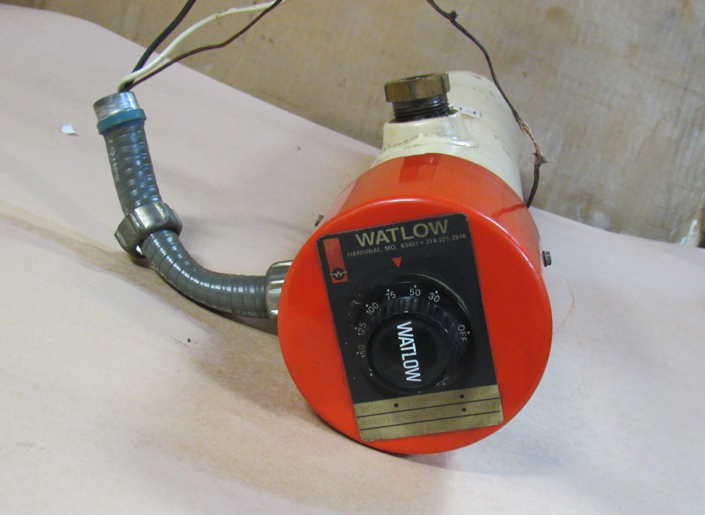 WATLOW IMMERSION HEATER ELEMENT CBES12P6S2KMC 1KW (1000W) 120/240V 1PH 30-250°