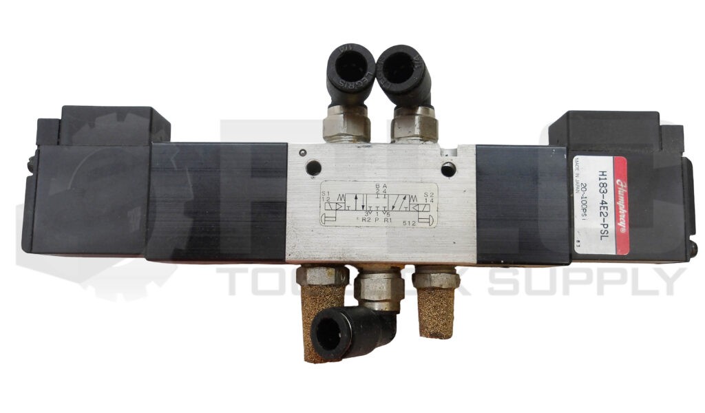 HUMPHREY H183-4E2-PSL SOLENOID VALVE 20-100PSI 24VDC