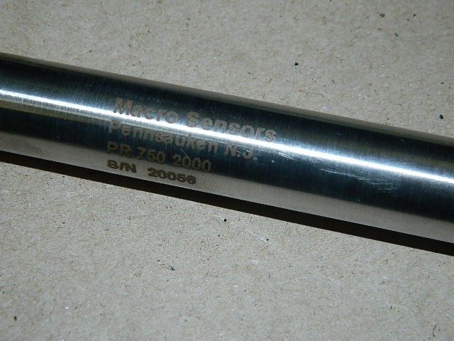Macro Sensors PR-750-2000 Position Sensor NEW