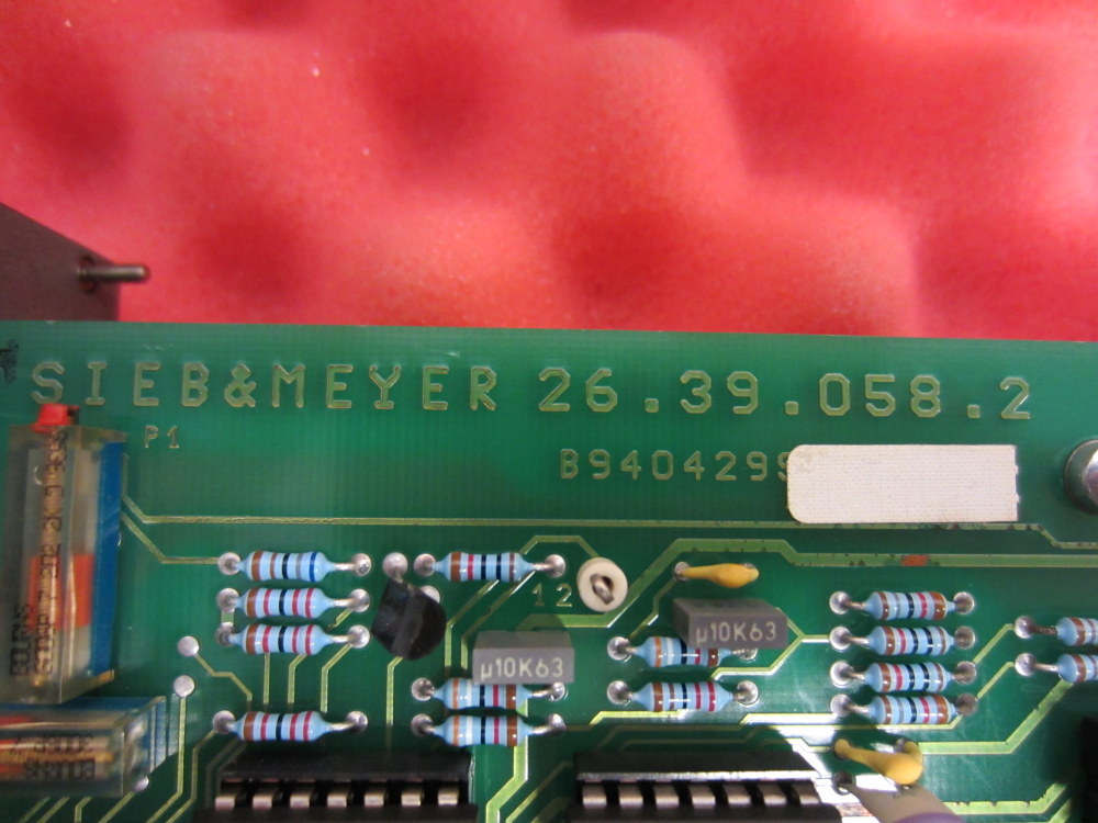 Sieb & Meyer 26.39.058.2 R-Servo 26390582 2.1