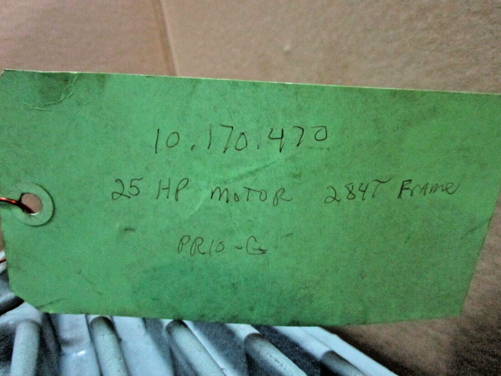 U.S. Electrical Motors R900A FR284T 25HP 3 Phase 1775 RPM 1465 RPM 47935AES