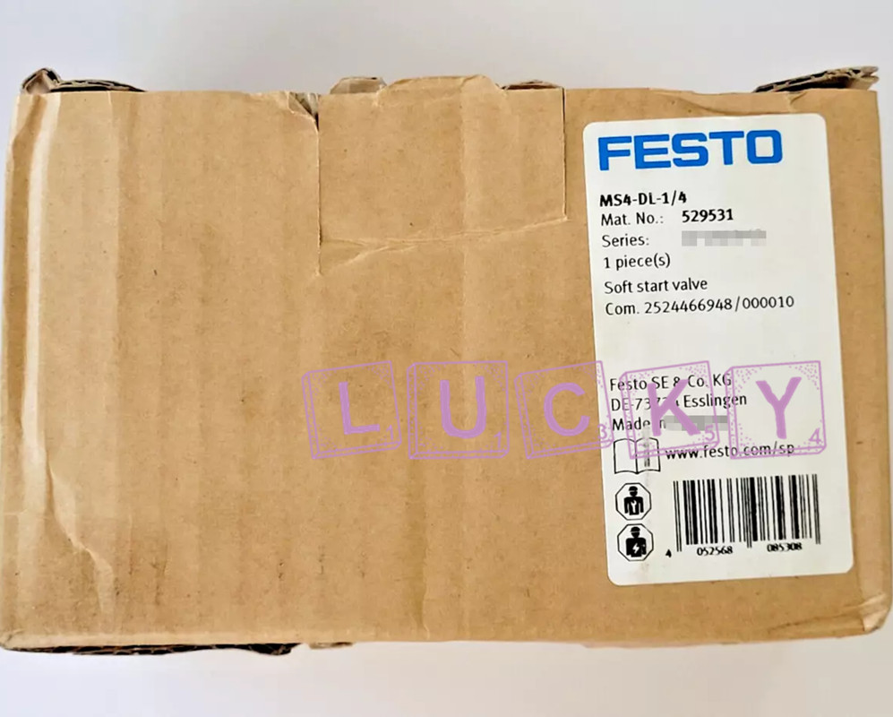 1PC NEW FOR FESTO MS4-DL-1/4 529531 Soft start valve replacement