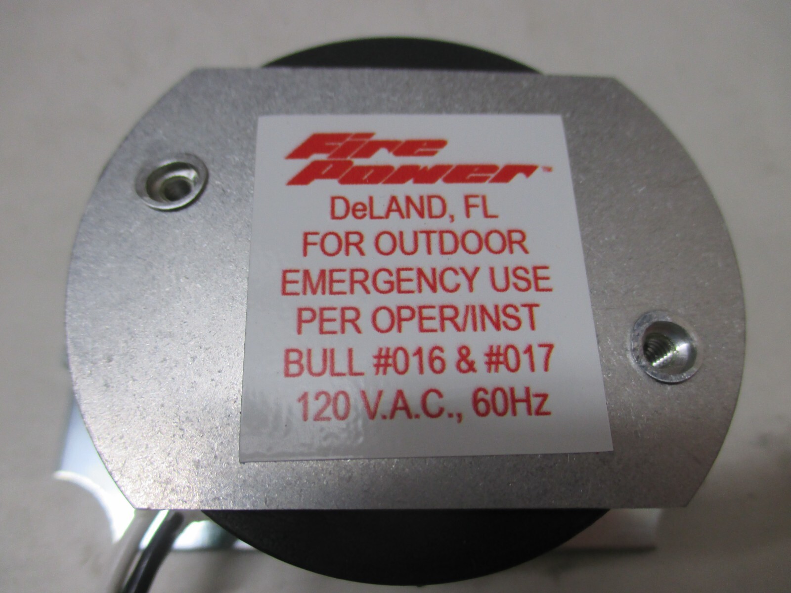 M165200 FIRE POWER FP-11 FEMALE RECEPTACLE NEW