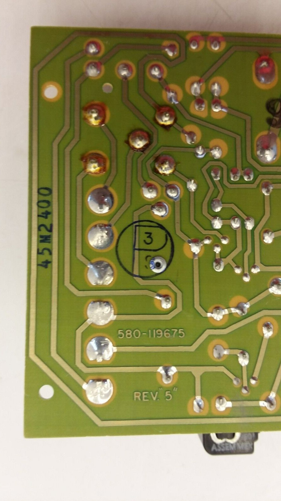 PYROTRONICS 580-119675 PCB CIRCUIT BROARD MODULE WITH KEY NNB