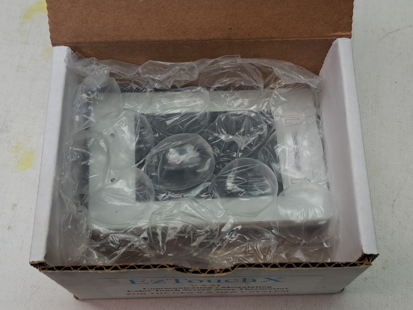 Zonex Sys EzTouchX V 5.01 color touch screen zone thermostat NEW