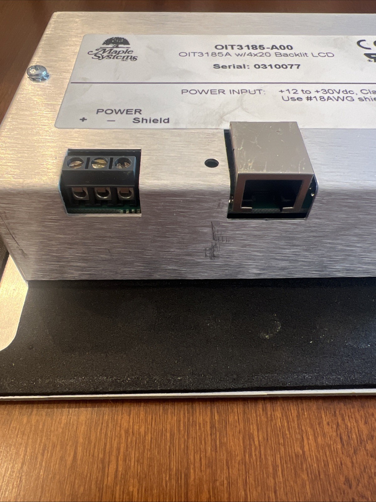 MAPLE SYSTEMS OIT3185-A00 / OIT3185A00 (USED)