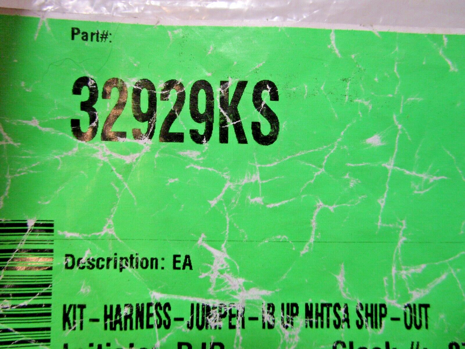 Braun Access Lift 32929KS Jumper Harness IB for NL Millennium