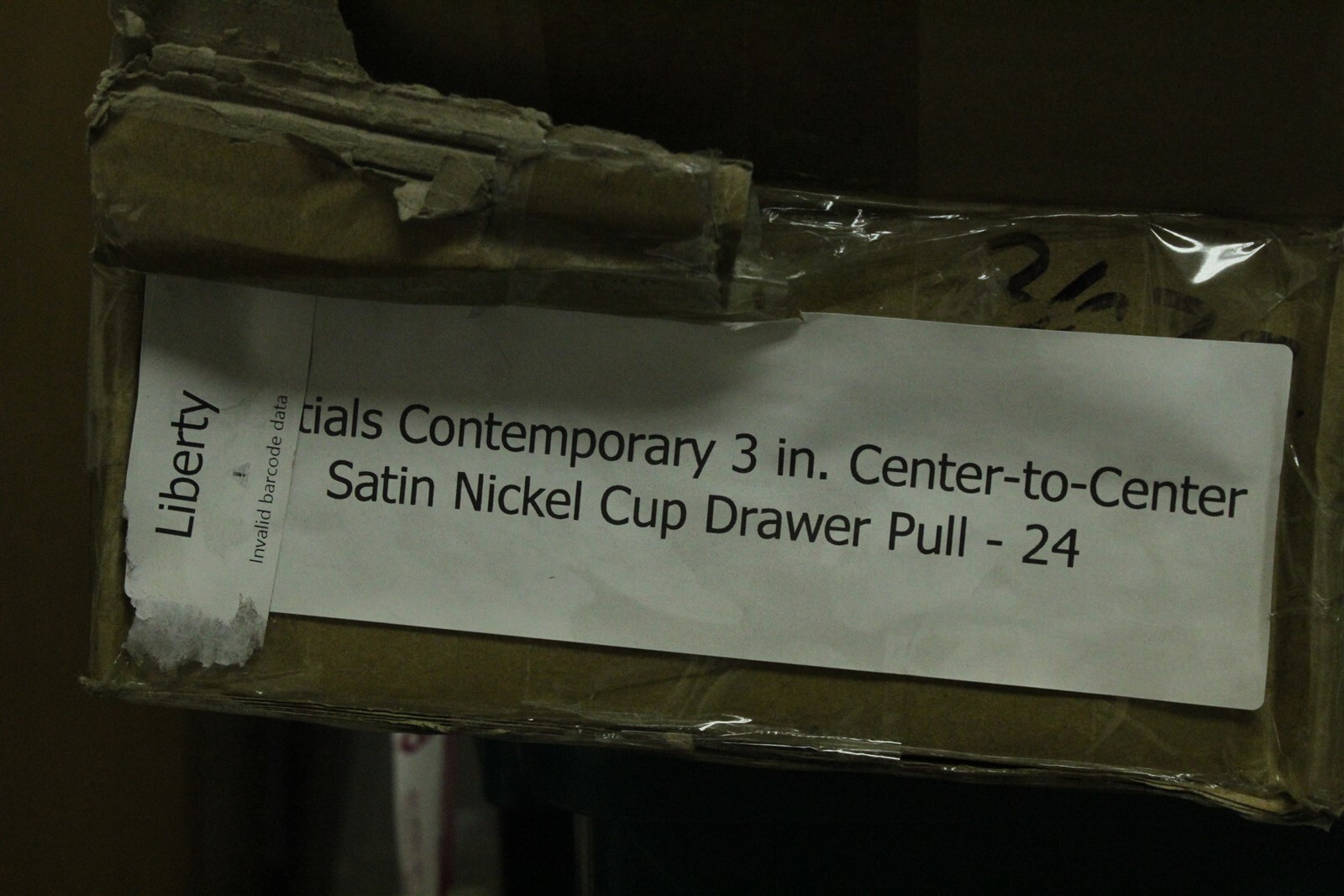 NEW Liberty 3in. Center-to-Center Satin Nickel Cup Drawer Pull *FREE SHIPPING*