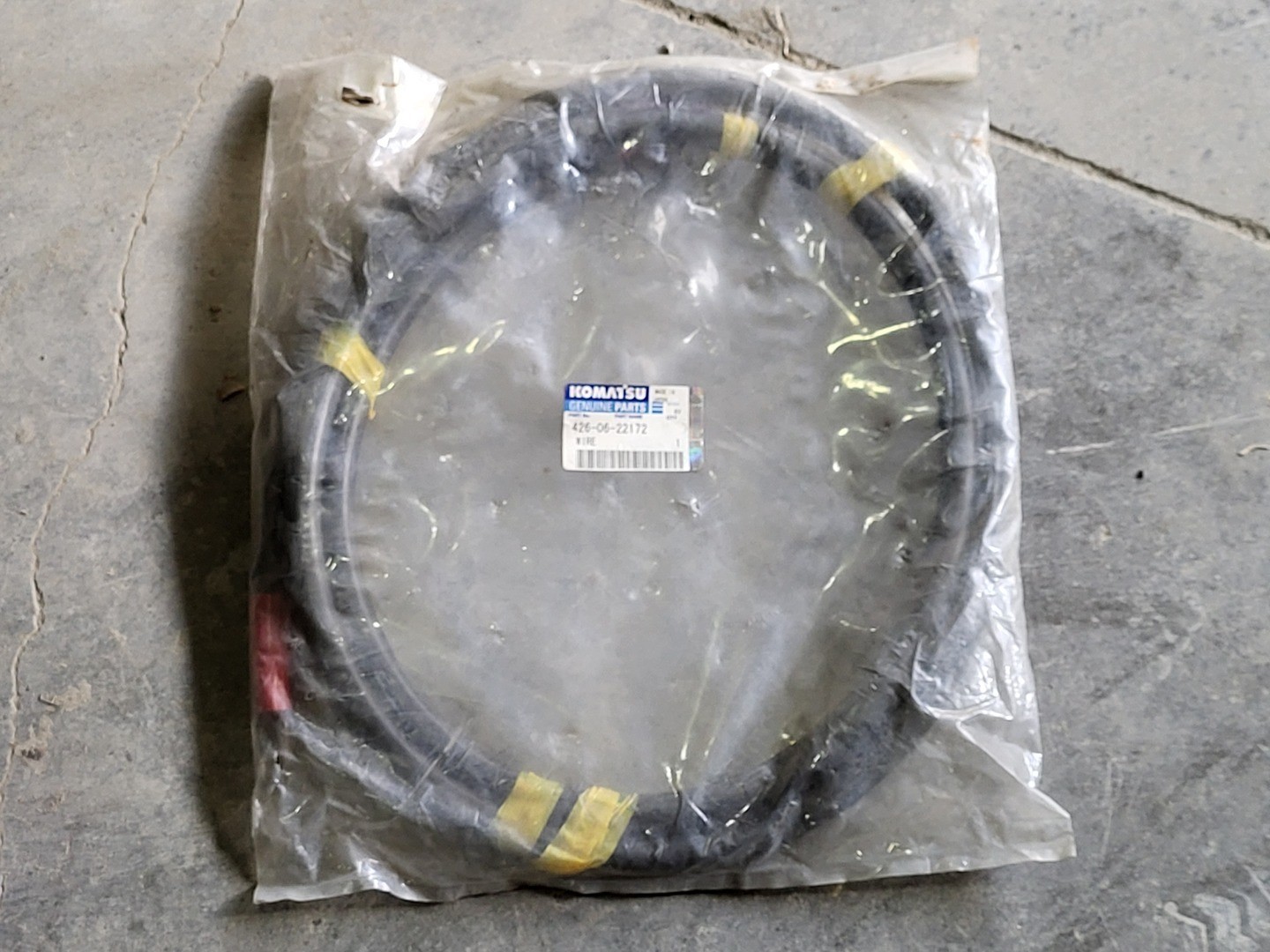 SURPLUS NEW KOMATSU 426-06-22172 Wire – Heavy Machinery