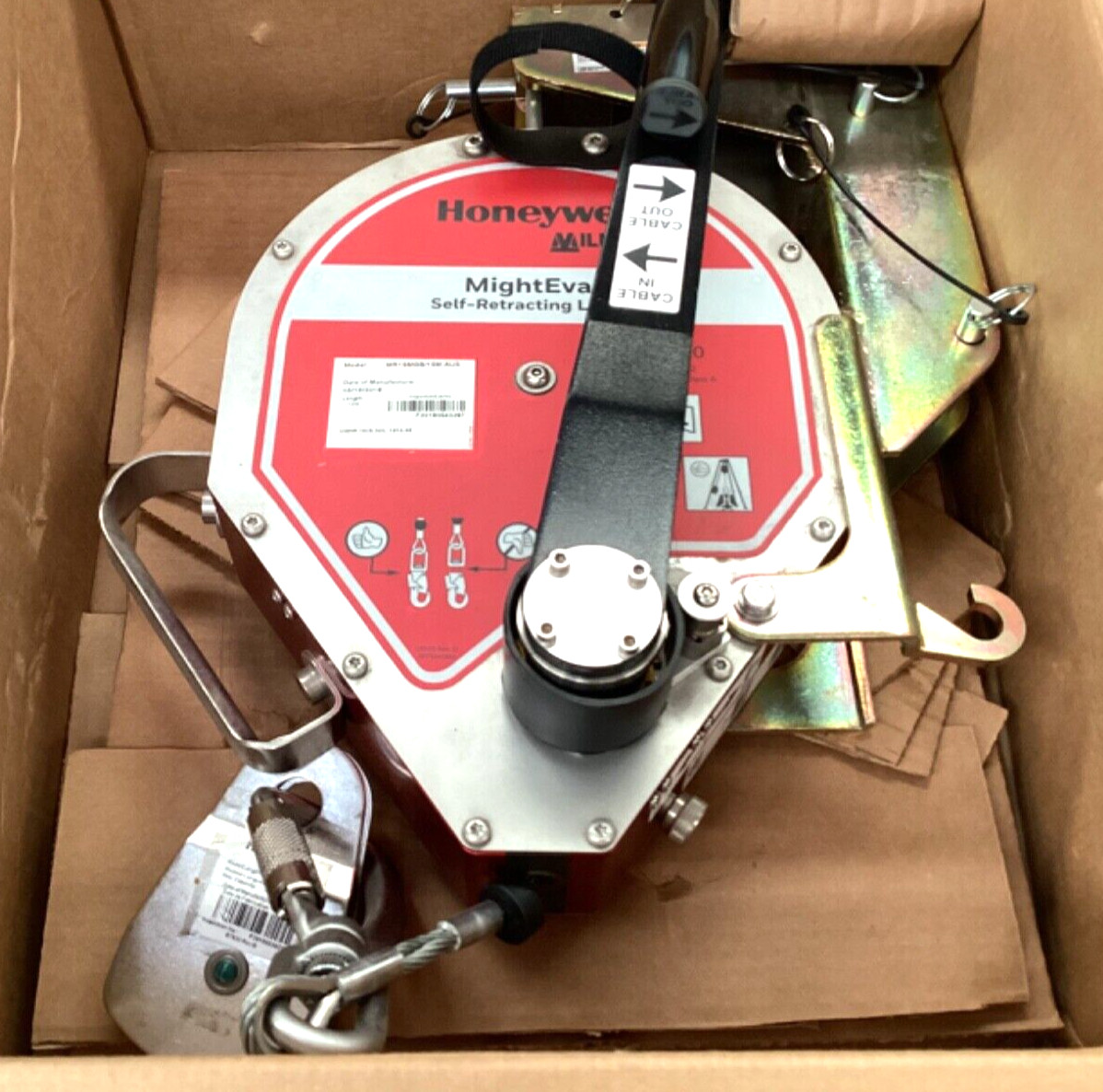 Honeywell Miller Mightevac Self-Retracting Lifeline MR15MGB/15M-AUS