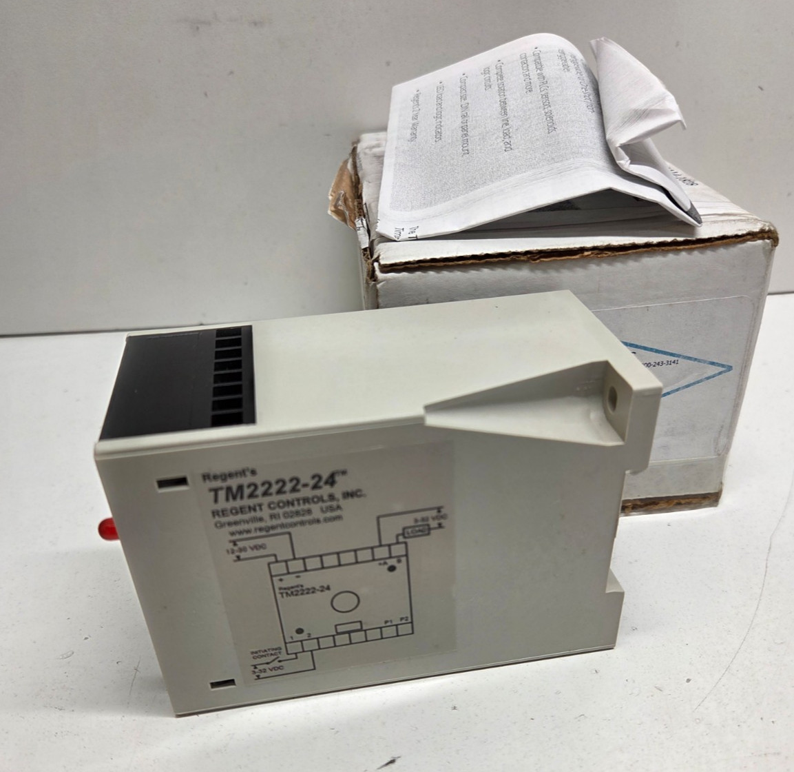 NEW IN BOX! REGENTS 24V MOTION CONTROL/ONE-SHOT TIMER TM2222-24 TM2222F5S-24