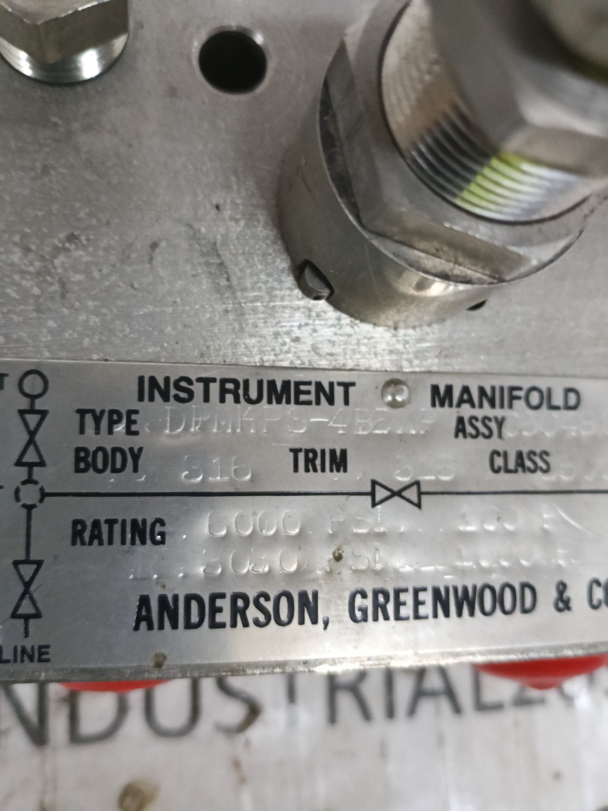 ANDERSON GREENWOOD MANIFOLD DPMHP5-4B2XP