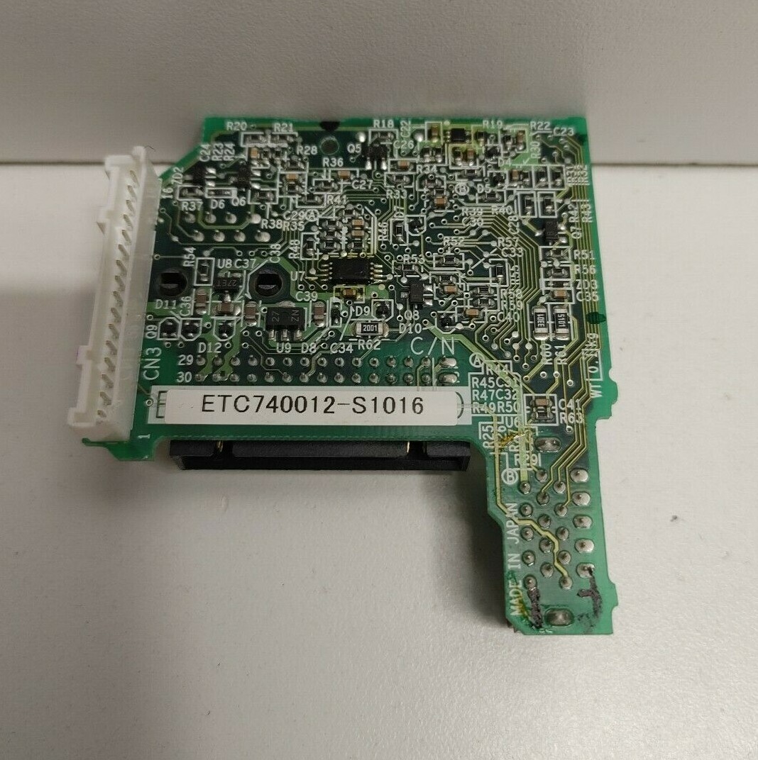 NEW OLD STOCK! YASKAWA CONTROL DRIVE BOARD ETC740012-S1016 YPHT31500-1C