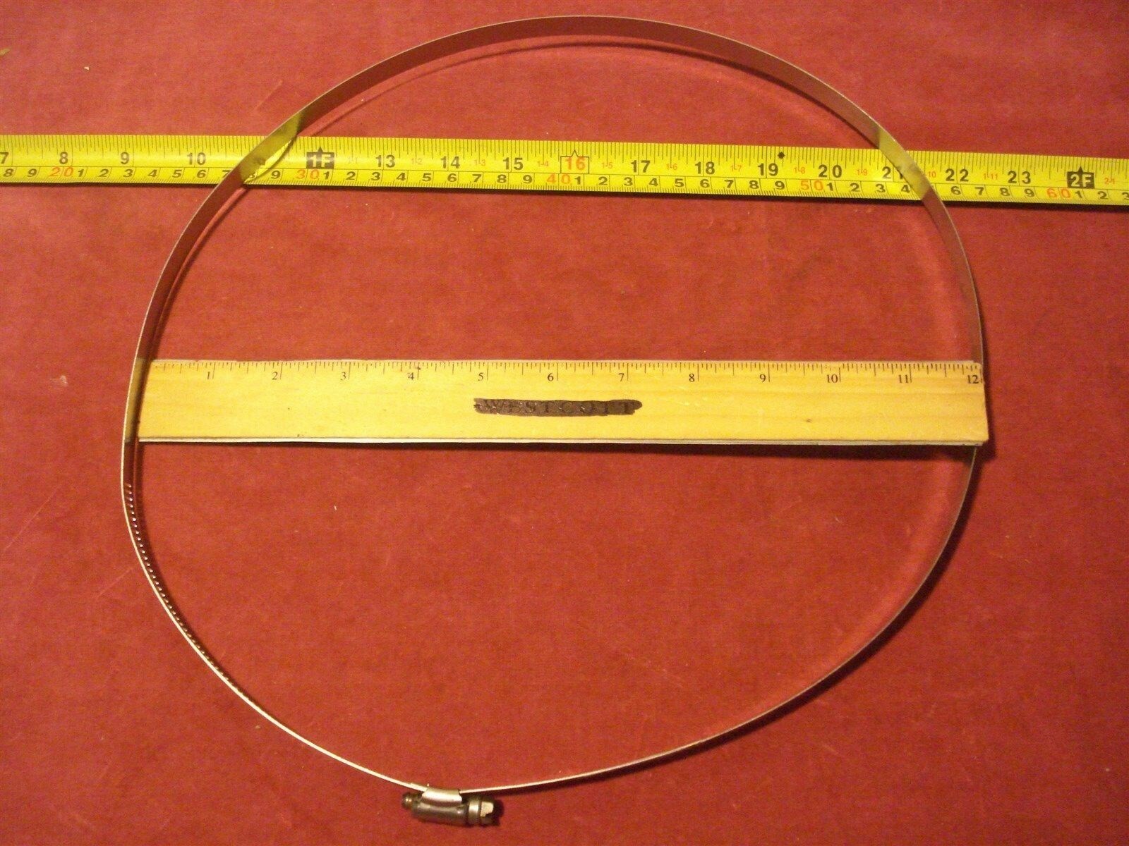 (0628.) Hose Clamp Tridon S/Steel for Dia. 10″ to 12″ – 254 mm to 305 mm