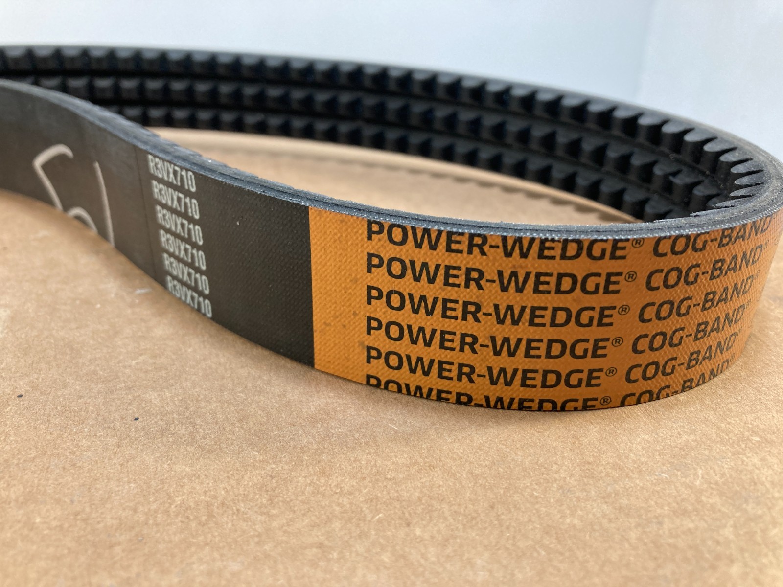 Timken Power Wedge Cog Band 3 Band Cogged V Belt R3VX710-3 USA Made