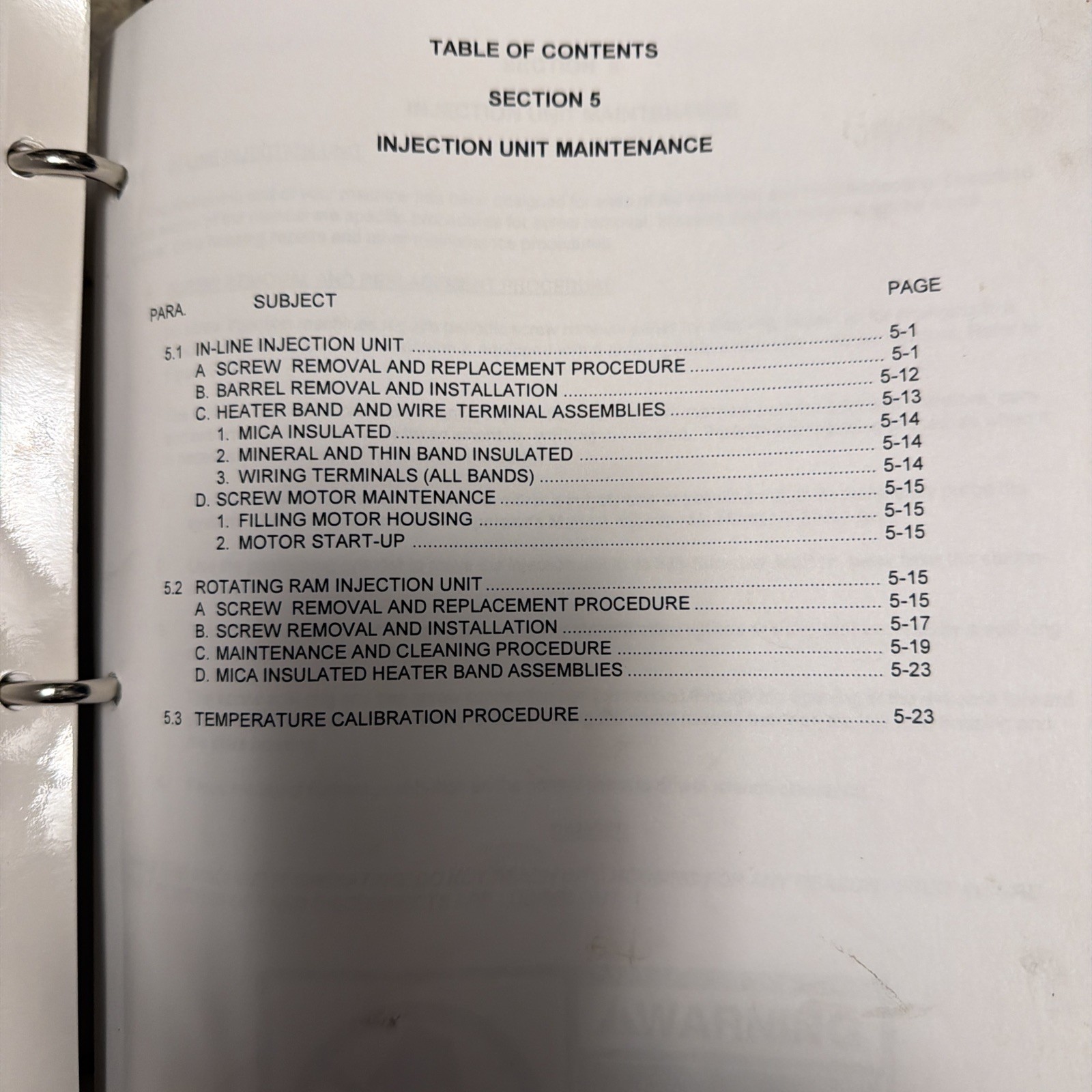 Van Dorn/ Demag Operation And Maintenance manuals- Original/1990s