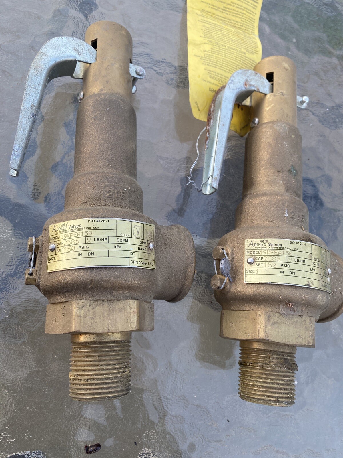 APOLLO RELIEF VALVE MODEL 19KFEA150 VALVE