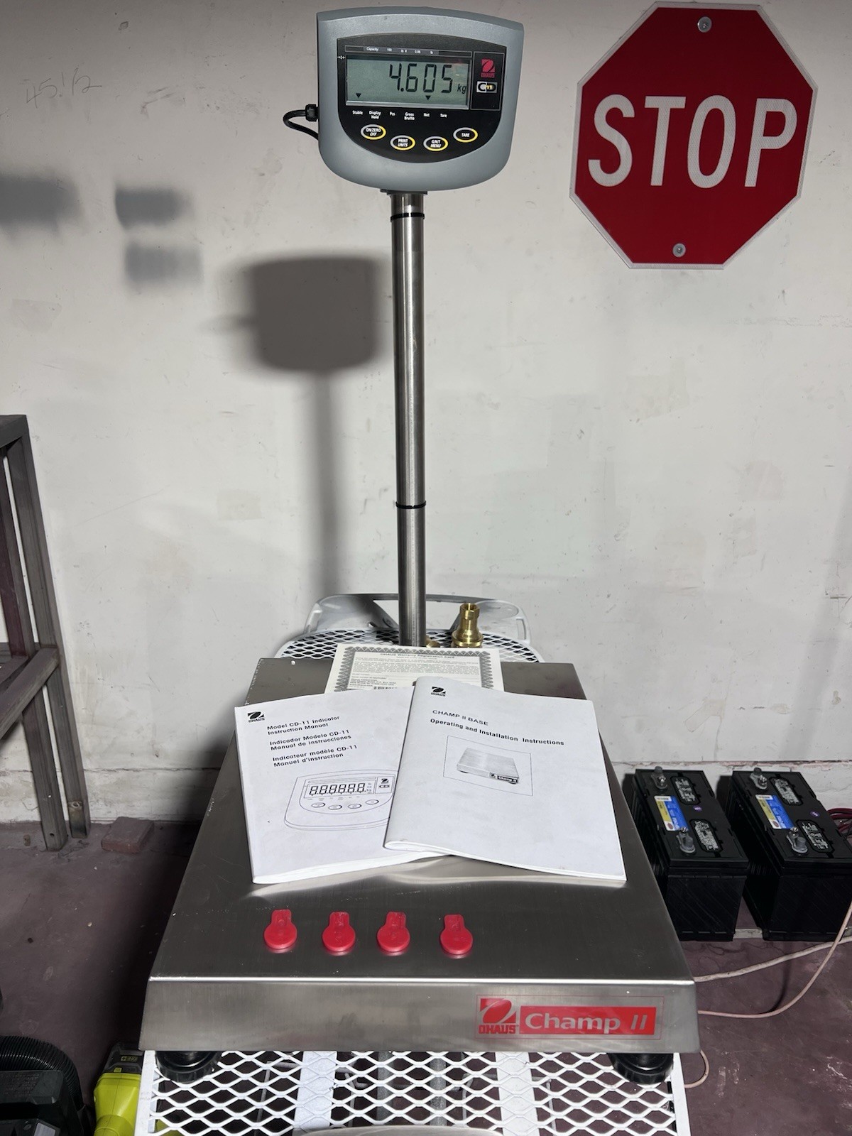 Ohaus CH30-R11 Champ II Bench Scale 30 KG x 0.005 KG