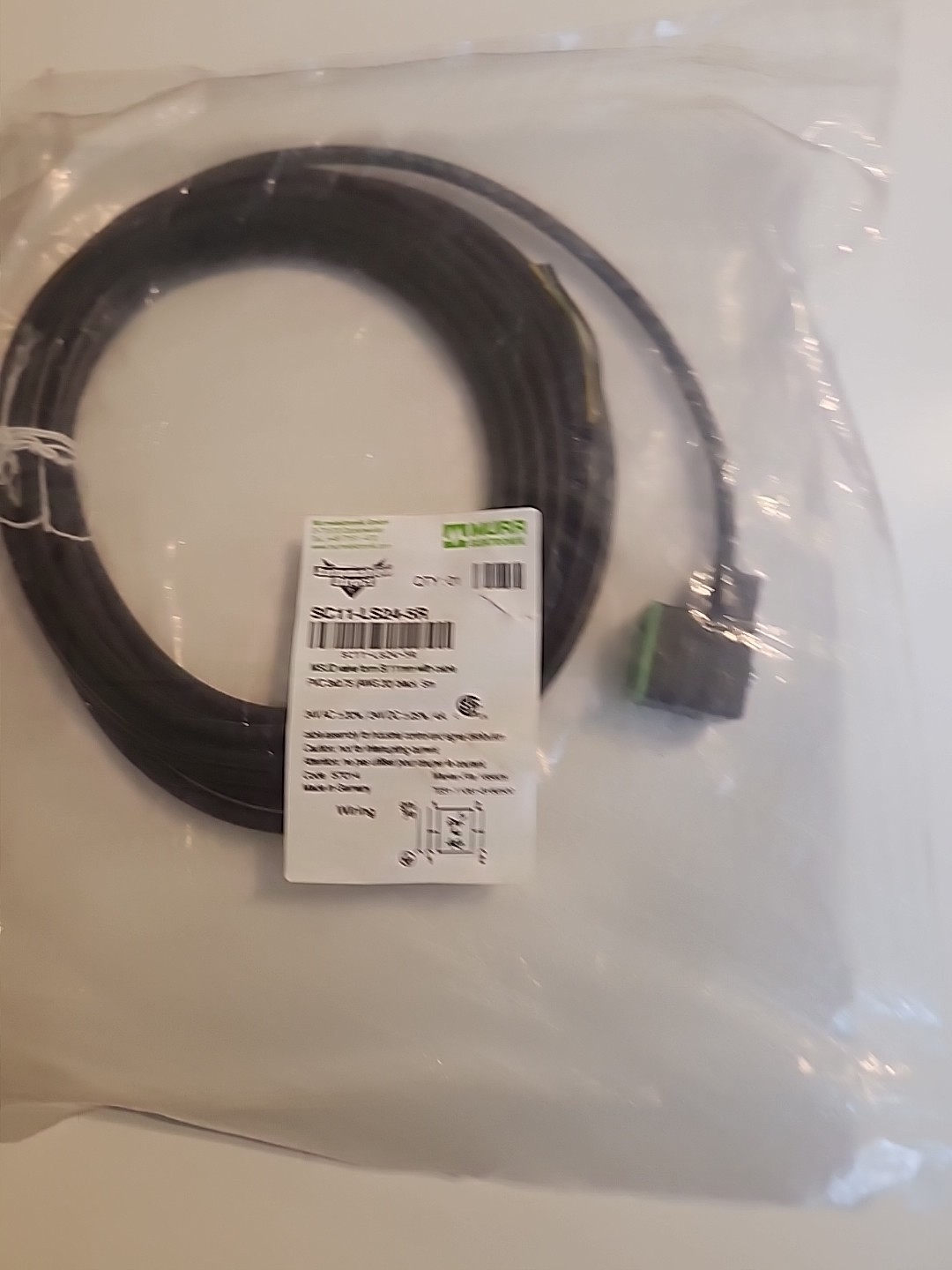(NEW) MURR ELEKTRONIK / AUTOMATION DIRECT SC11-LS24-5R 24V Solenoid Valve Cable